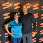 David Goggins and Michelle Machado