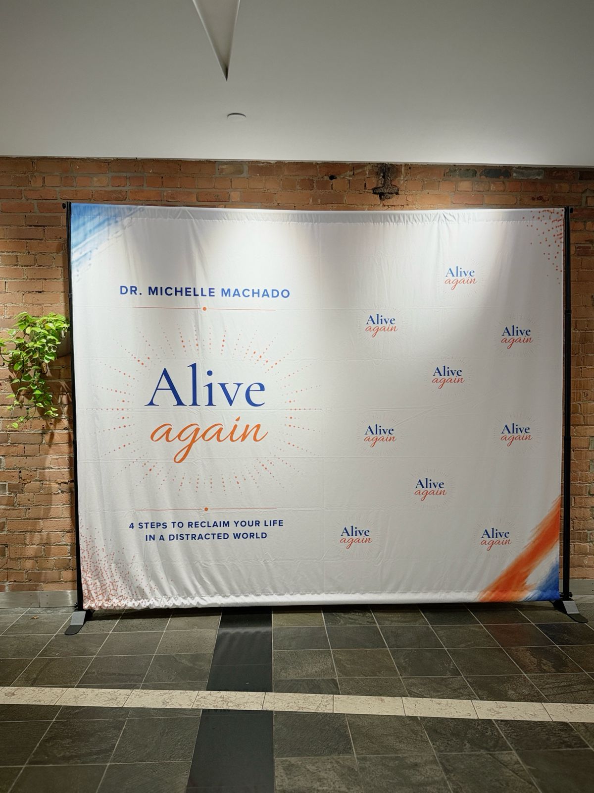 Alive Again backdrop